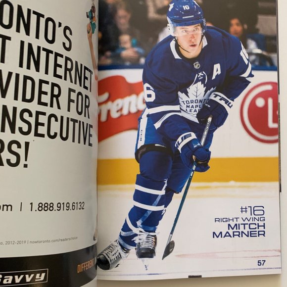 Toronto Maple Leafs 2019-2020 Official Yearbook Program - Picture 7 of 9